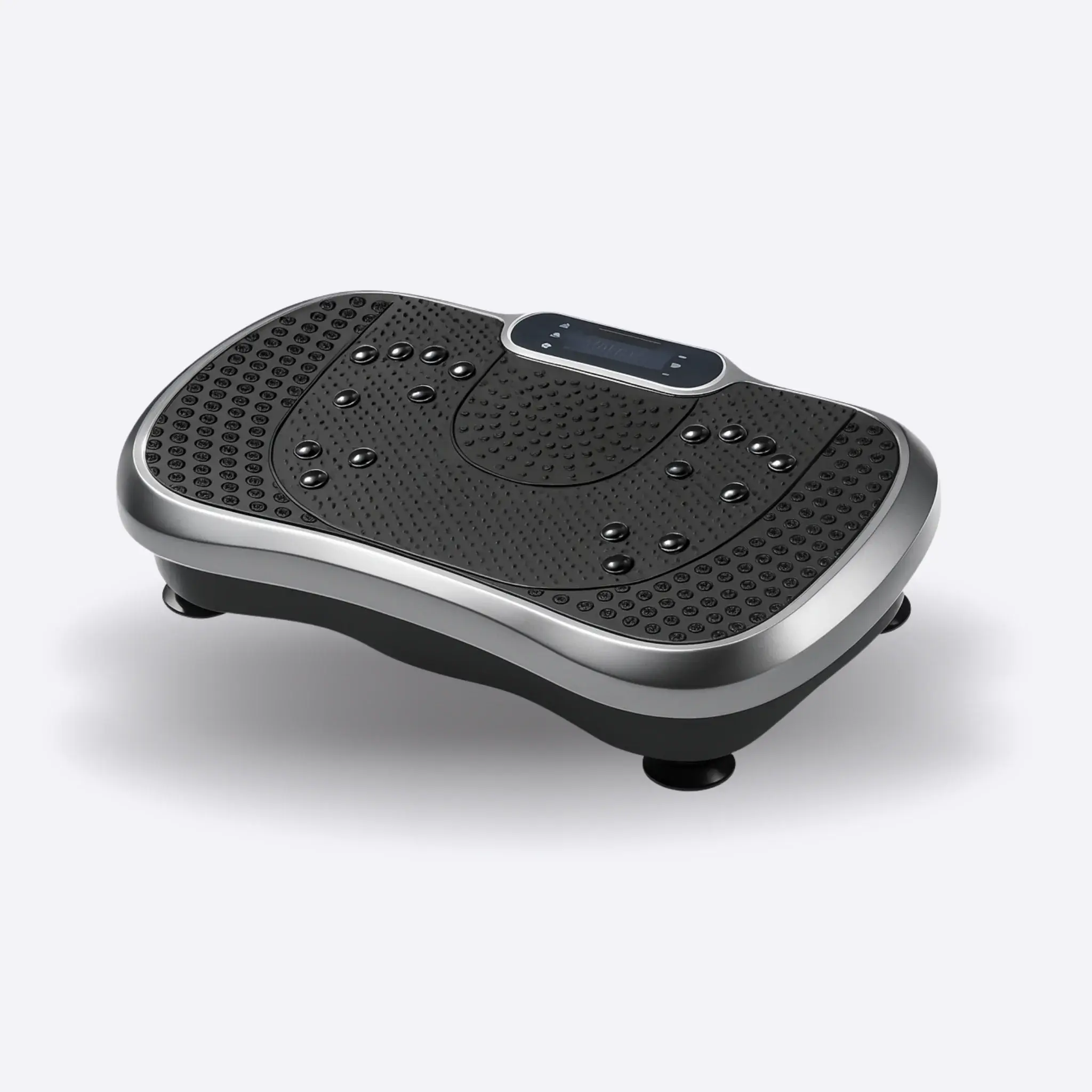 Hugcare HugVibration premium vibrationstræner i sort med digitalt display